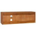Miniatyrbillede 6 af 11: TV-møbler - Living væghængt tv-skab 90x30x30 cm massivt teaktræ