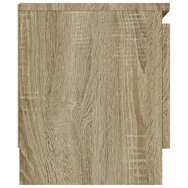 TV-møbler - Living tv-bord med låge 102x30x36 cm sonoma-eg