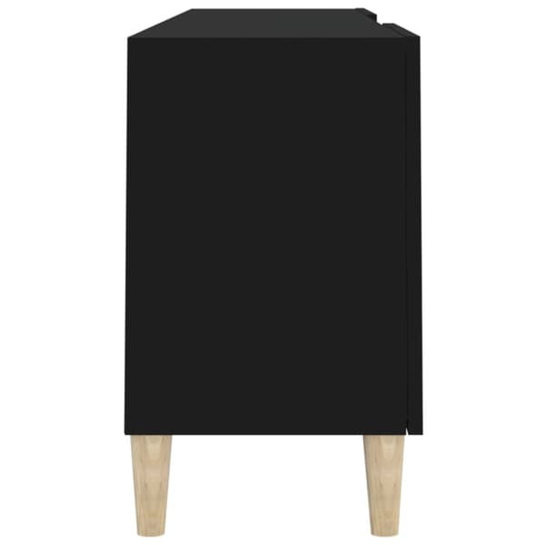 TV-tasot - Living TV-taso musta 150x30x50 cm tekninen puu