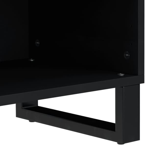 TV-møbler - Living tv-bord 80x33x46 cm massivt mangotræ og konstrueret træ