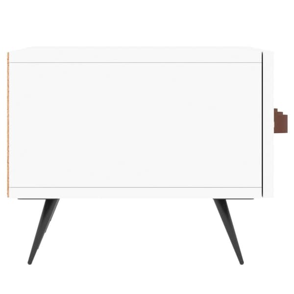 TV-bänkar - Living Tv-bänk vit 150x36x30 cm konstruerat trä