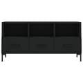 Miniatyrbillede 6 af 11: TV-møbler - Living tv-bord 102x36x50 cm konstrueret træ sort