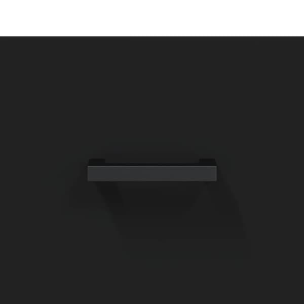 TV-møbler - Living tv-bord 102x36x50 cm konstrueret træ sort