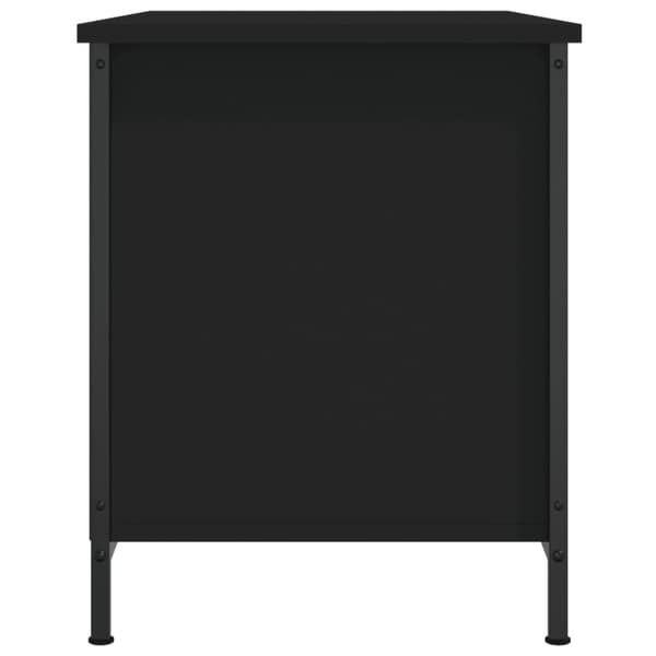 TV-bänkar - Living Tv-bänk svart 80x40x50 cm konstruerat trä