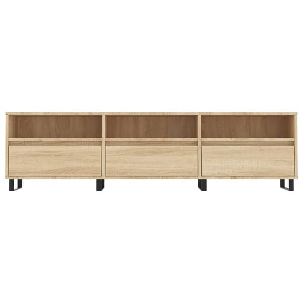 TV-bänkar - Living Tv-bänk sonoma-ek 150x30x44,5 cm konstruerat trä