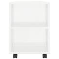 Miniatyrbild 8 av 11: TV-bänkar - Living TV-skåp vit högglans 102x34,5x43 cm konstruerat trä