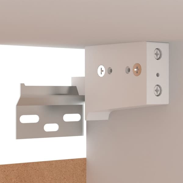 TV-møbler - Living tv-skab 30,5x30x90 cm konstrueret træ hvid