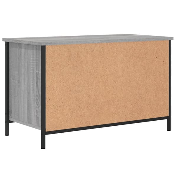 TV-møbler - Living tv-bord 80x40x50 cm konstrueret træ grå sonoma-eg