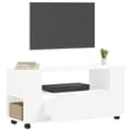 Miniatyrbillede 5 af 11: TV-møbler - Living tv-bord 102x34,5x43 cm konstrueret træ hvid