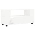 Miniatyrbillede 6 af 11: TV-møbler - Living tv-bord 102x34,5x43 cm konstrueret træ hvid