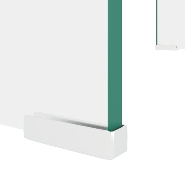 TV-møbler - Living TV-bord/monitorstander klar glas 60x25x11 cm