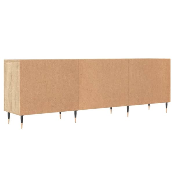 TV-møbler - Living tv-bord 150x30x50 cm konstrueret træ sonoma-eg