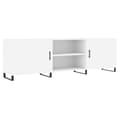 Miniatyrbillede 3 af 11: TV-møbler - Living tv-bord 150x30x50 cm konstrueret træ hvid