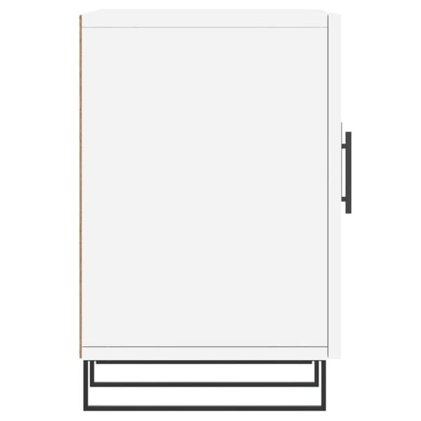 TV-møbler - Living tv-bord 150x30x50 cm konstrueret træ hvid