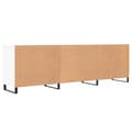 Miniatyrbillede 9 af 11: TV-møbler - Living tv-bord 150x30x50 cm konstrueret træ hvid