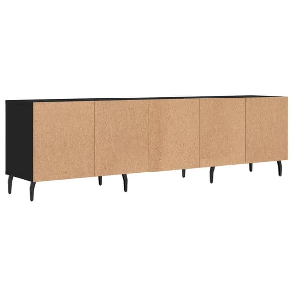 TV-bänkar - Living Tv-bänk svart 150x30x44,5 cm konstruerat trä