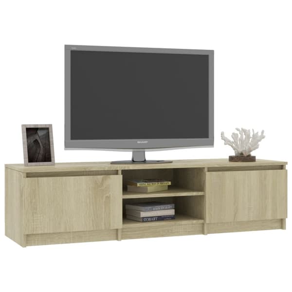 TV-taso Sonoma-tammi 140x40x35,5 cm tekninen puu - TV-taso - TV-tasot - Home & Living