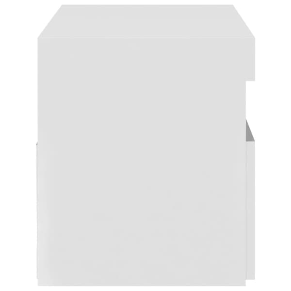 TV-taso LED-valoilla valkoinen 75x35x40 cm - TV-taso - TV-taso - Home & Living
