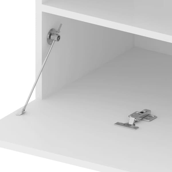 TV-taso LED-valoilla valkoinen 75x35x40 cm - TV-taso - TV-taso - Home & Living