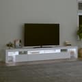Pikkukuva 4 / 11: TV-taso LED-valoilla valkoinen 260x36,5x40 cm - TV-taso - TV-taso - Home & Living
