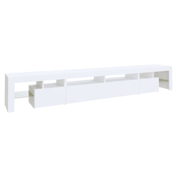 TV-taso LED-valoilla valkoinen 260x36,5x40 cm - TV-taso - TV-taso - Home & Living