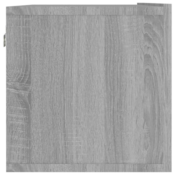 TV-seinäkaappi harmaa Sonoma 120x30x30 cm tekninen puu - TV-seinäkaappi - TV-seinäkaapit - Home & Living