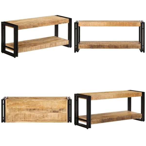 Tv-skab massivt mangotræ 90 x 30 x 40 cm - Tv-bord - Tv-borde - Home & Living