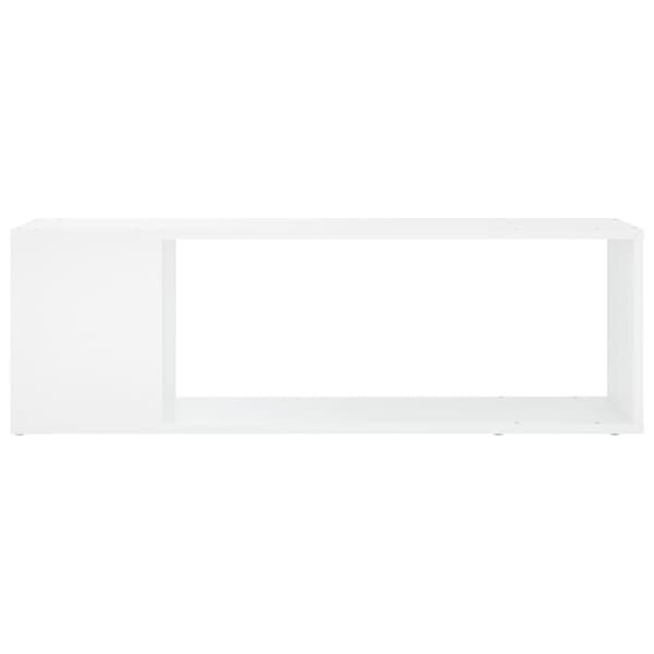 Tv-bänk vit 100x24x32 cm konstruerat trä - Väggskåp - Tv-skåp - Home & Living