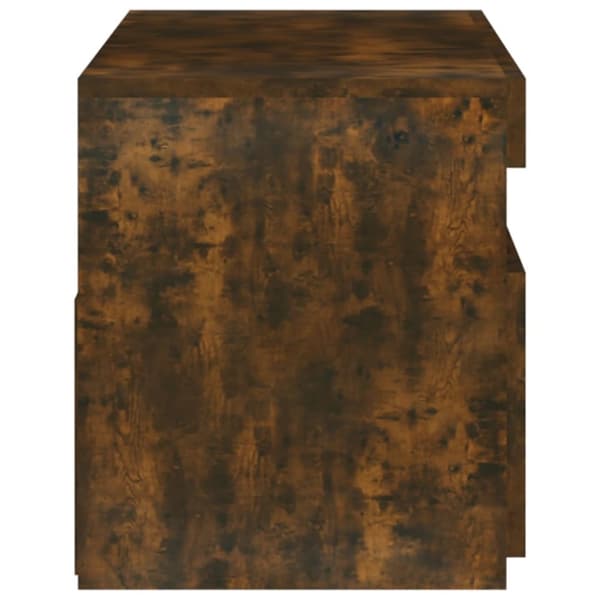 TV-taso LED-valoilla savutammi 75x35x40 cm - TV-taso - TV-taso - Home & Living