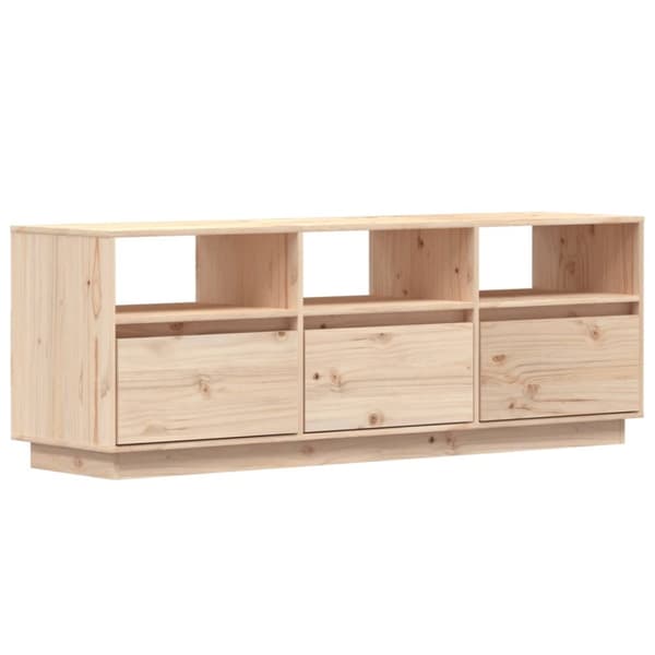 Tv-bänk 140x37x50 cm massiv furu - Tv-skåp - Tv-skåp - Home & Living