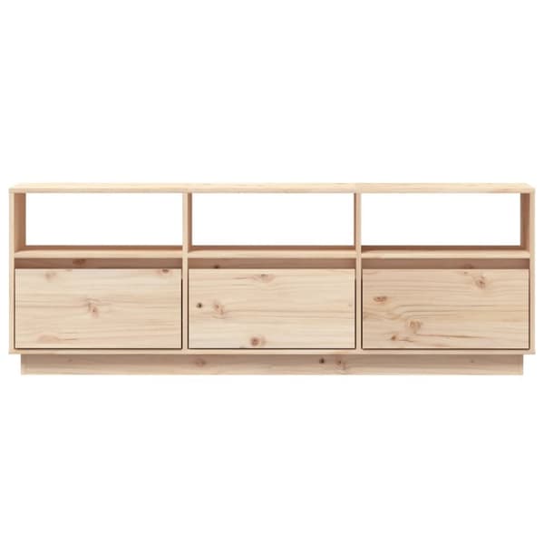 Tv-bänk 140x37x50 cm massiv furu - Tv-skåp - Tv-skåp - Home & Living