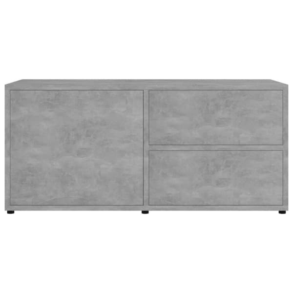 Tv-bord 80x34x36 cm konstrueret træ betongrå - Tv-bord - Tv-borde - Home & Living