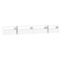Miniatyrbillede 9 af 11: Tv-skab med LED-lys 270x35x40 cm hvid - Tv-skab - Tv-skabe - Home & Living