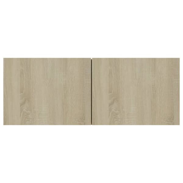 Tv-bänk sonoma-ek 80x30x30 cm konstruerat trä - Tv-bänk - Tv-bänkar - Home & Living
