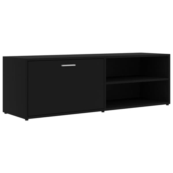 TV-taso musta 120x34x37 cm tekninen puu - TV-taso - TV-tasot - Home & Living