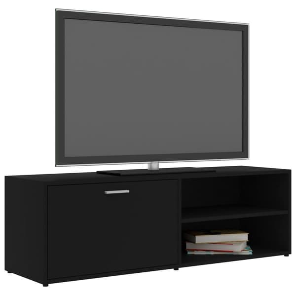 TV-taso musta 120x34x37 cm tekninen puu - TV-taso - TV-tasot - Home & Living
