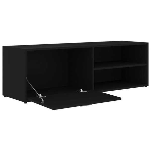 TV-taso musta 120x34x37 cm tekninen puu - TV-taso - TV-tasot - Home & Living