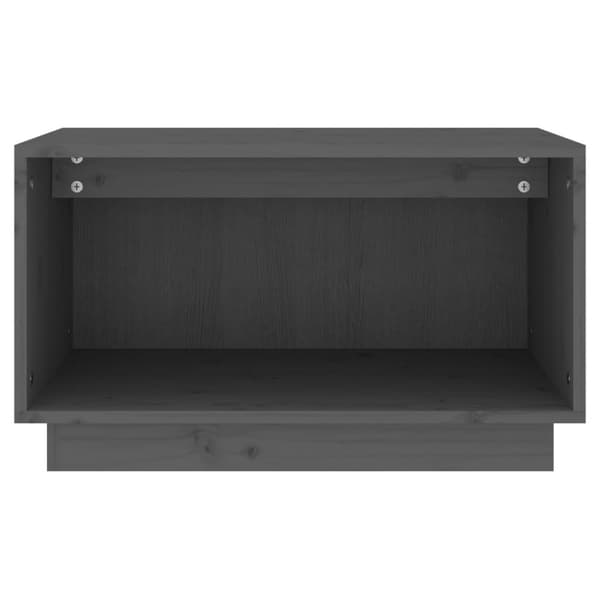 Tv-bänk grå 60x35x35 cm massiv furu - TV-bänk - TV-bänkar. TV-skåp - Home & Living