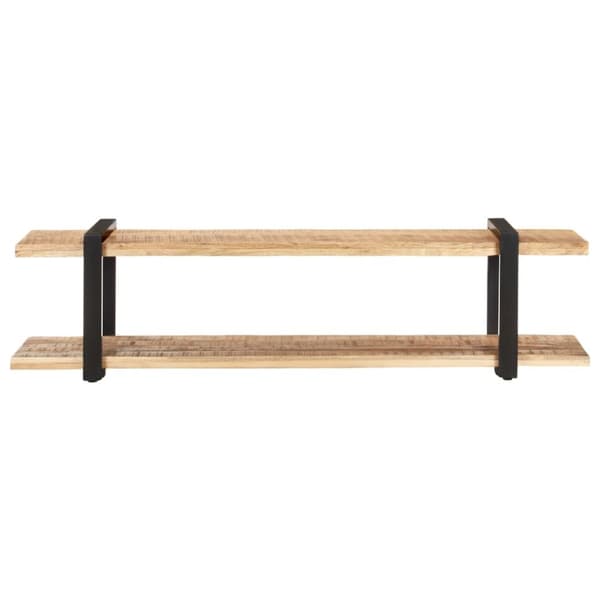 TV-bänk 160x40x40 cm massivt grovt mangoträ - TV-bänk - TV-bänkar - Home & Living
