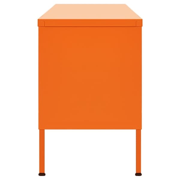Tv-skab 105x35x50 cm stål Orange - Tv-skab - Tv-skabe - Home & Living