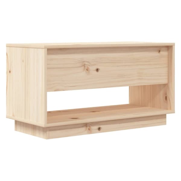 Tv-bänk 74x34x40 cm massiv furu - TV-bänk - TV-bänkar. TV-skåp - Home & Living
