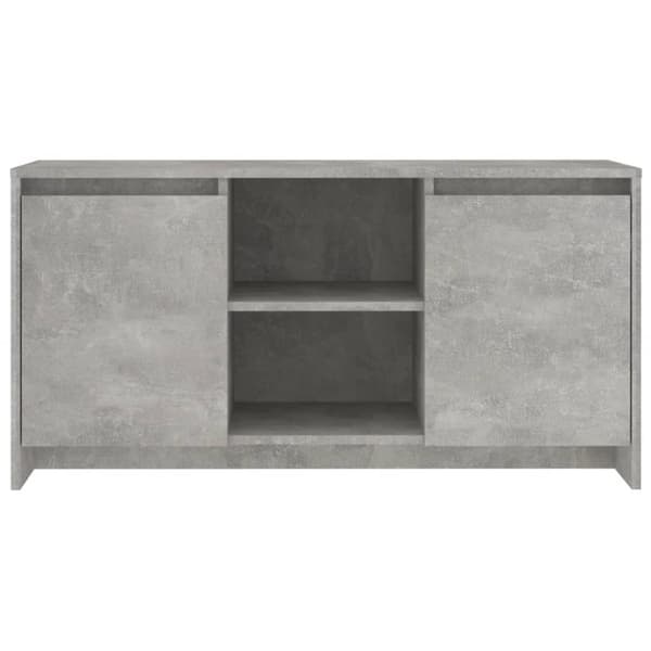 Tv-bord 102x37,5x52,5 cm spånplade betongrå - Tv-skab - Tv-skabe - Home & Living