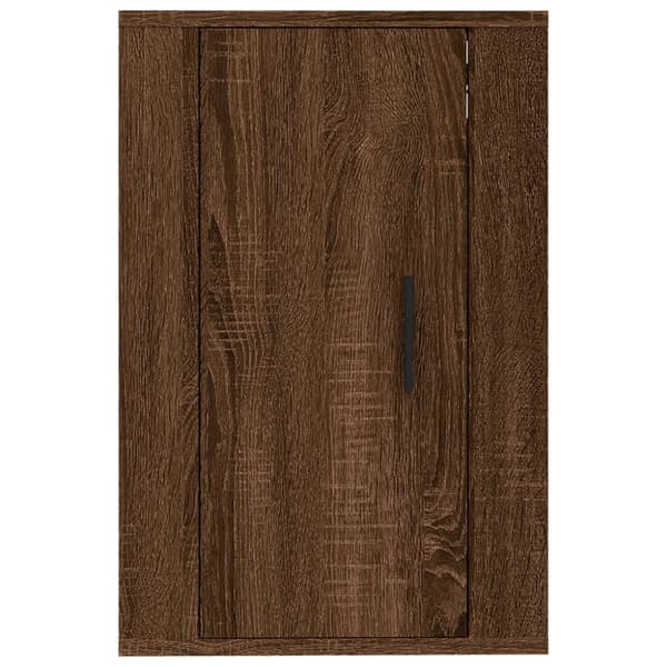 Väggmonterad tv-bänk Brun ek 40x34,5x60 cm - Tv-bänk - Tv-bänkar - Home & Living