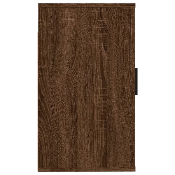 Väggmonterad tv-bänk Brun ek 40x34,5x60 cm - Tv-bänk - Tv-bänkar - Home & Living
