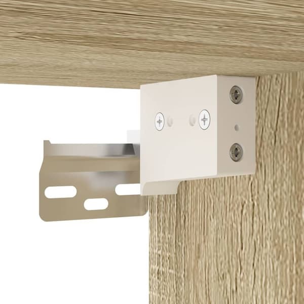 Væghængte tv-skabe 2 stk. 40x34,5x40 cm sonoma-eg - Væghængt Tv-skab - Væghængte Tv-skabe - Home & Living