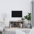 Miniatyrbild 4 av 10: TV-bänk grå sonoma 100x35x40 cm konstruerat trä - TV-bänk - TV-bänkar - Home & Living