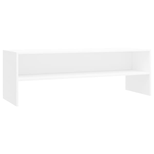 Tv-bänk vit 120x40x40 cm konstruerat trä - Tvbänk - Tvbänkar - Home & Living