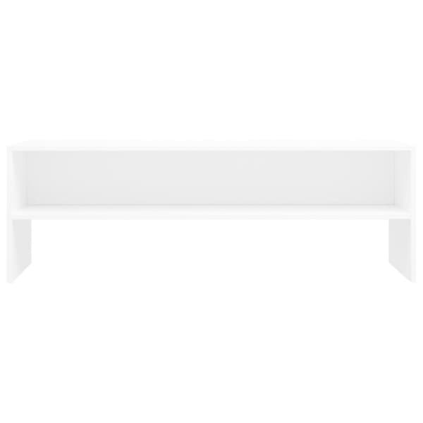 Tv-bänk vit 120x40x40 cm konstruerat trä - Tvbänk - Tvbänkar - Home & Living