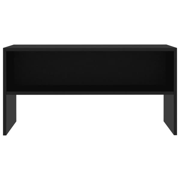 Tv-bänk svart 80x40x40 cm konstruerat trä - Tvbänk - Tvbänkar - Home & Living