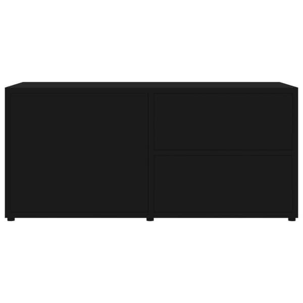 TV-taso musta 80x34x36 cm tekninen puu - TV-taso - TV-tasot - Home & Living